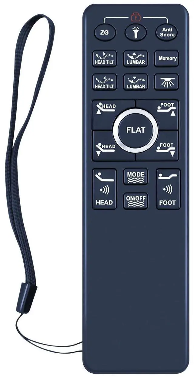 Main image of FQOUG Replacement for EGOHOME/Sven & Son/Beverly Adjustable Bed Remote Control, Richmat HJH89 Models