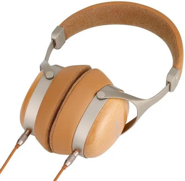 Main image of SIVGA SV021 Pro V2 HiFi Wooden Closed-Back Over-Ear Wired Headphones with 50mm Dynamic Driver, Detachable Cable (Beechwood)