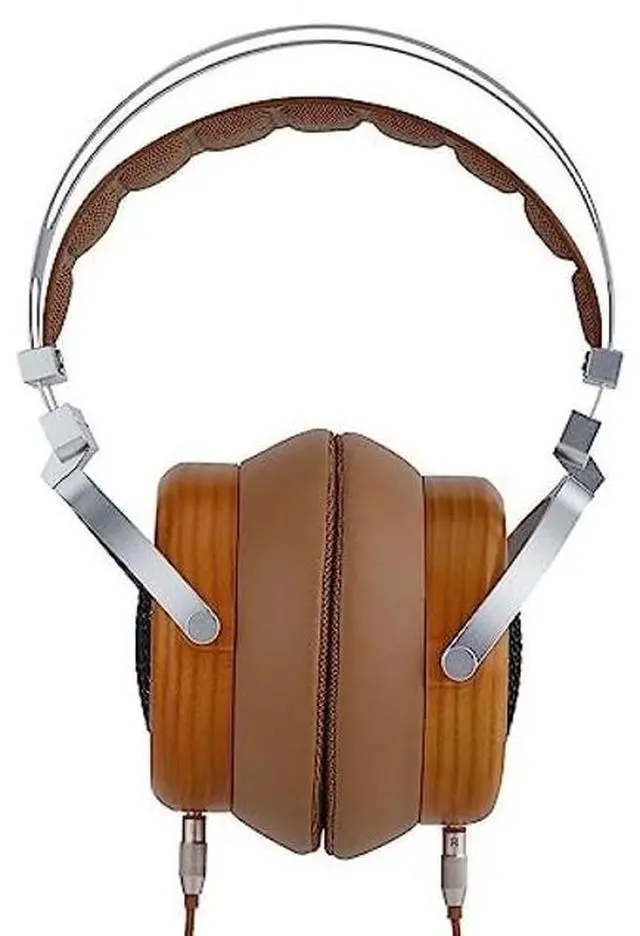Alt view image 4 of 5 - SIVGA Luan Wood Hi-Fi Dynamic Driver Open-Back Wired Earphone (Rosewood)