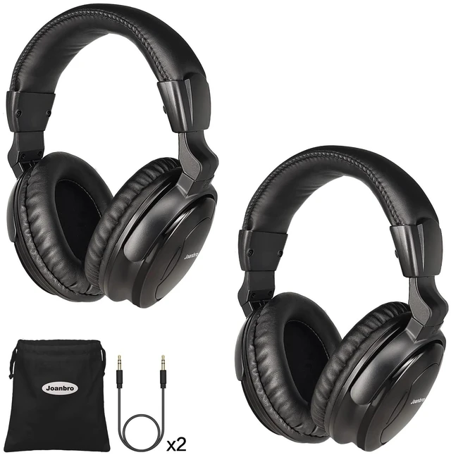 Main image of Joanbro Compatible with uConnect Headphones, OEM Car IR Headphones for Chrysler Town & Country, Dodge Grand Caravan & Jeep & Nissan & Infiniti 2006 2007 2012 2013 2014 2015 2016 2017 2018 2019