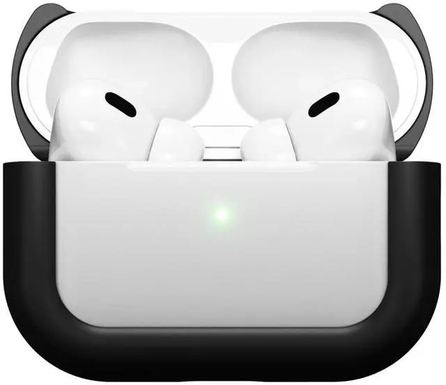 Main image of Arc Pulse Compatible with AirPods Pro Case (2024), Minimalist Protective Shock Absorption Aluminum Shells + Elastomer Inlays, Slide-On Fit Charging Case Cover