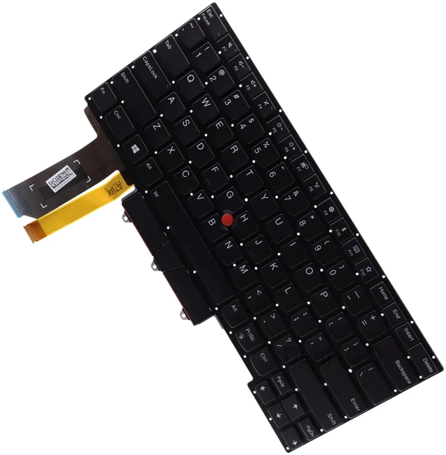 Main image of Deal4GO Backlit Keyboard 01YP308 01YP280 01YP240 5N20V43760 Replacement for Lenovo ThinkPad T490 T495 T480s, T14 P14s G1 G2, E480 E490 E485 E495