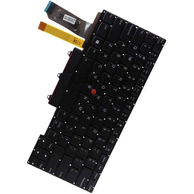 Alt view image 3 of 5 - Deal4GO Backlit Keyboard 01YP308 01YP280 01YP240 5N20V43760 Replacement for Lenovo ThinkPad T490 T495 T480s, T14 P14s G1 G2, E480 E490 E485 E495