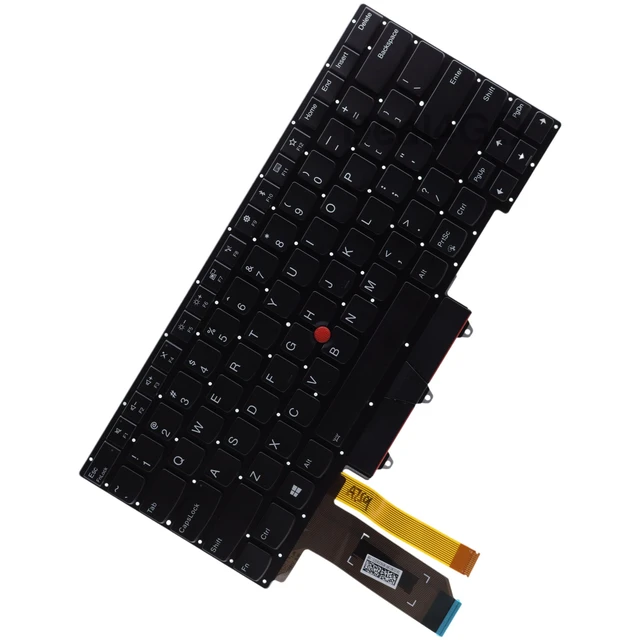 Alt view image 5 of 5 - Deal4GO Backlit Keyboard 01YP308 01YP280 01YP240 5N20V43760 Replacement for Lenovo ThinkPad T490 T495 T480s, T14 P14s G1 G2, E480 E490 E485 E495