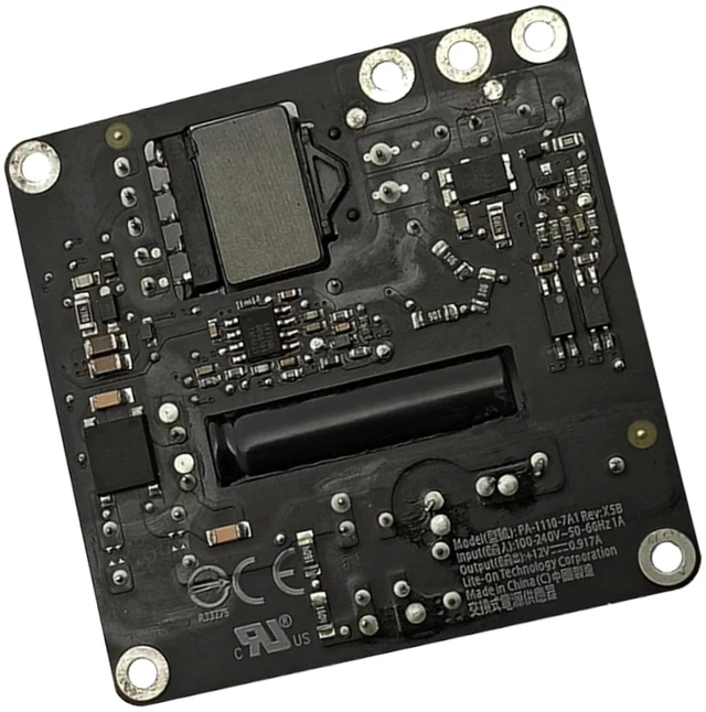 Alt view image 2 of 4 - Replacement Internal Power Supply Board PA-1110-7A1 for Apple TV 4th Generation (Model A1625), 11W 100-240V Power Module Replacement Part, Fix No Power/Blinking Light Issues