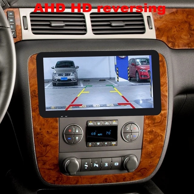 Alt view image 4 of 5 - Radio for Chevy Chevrolet Silverado Impala Tahoe GMC Acadia Sierra Yukon Android Stereo 2006 2007 2008 2009 2010 2011 2012 2013 2014 Accessories 10.5inch 1600 * 720 Screen Build in Wireless car