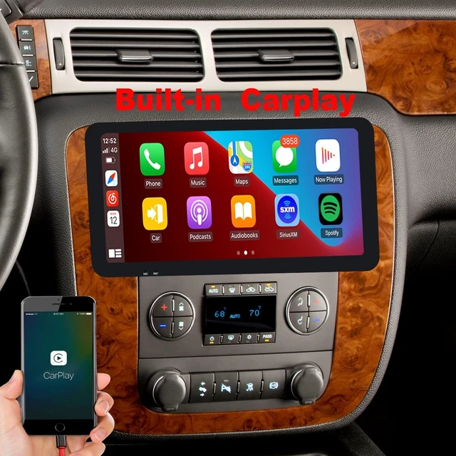 Alt view image 3 of 5 - Radio for Chevy Chevrolet Silverado Impala Tahoe GMC Acadia Sierra Yukon Android Stereo 2006 2007 2008 2009 2010 2011 2012 2013 2014 Accessories 10.5inch 1600 * 720 Screen Build in Wireless car