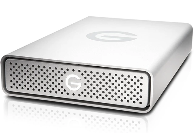 Alt view image 2 of 5 - G-Technology 6TB G-DRIVE USB 3.0 Desktop External Hard Drive, Silver - Compact, High-Performance Storage - 0G03674-1