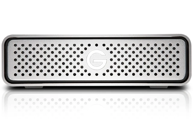 Alt view image 4 of 5 - G-Technology 6TB G-DRIVE USB 3.0 Desktop External Hard Drive, Silver - Compact, High-Performance Storage - 0G03674-1