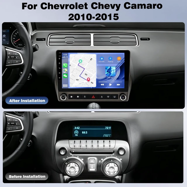 Alt view image 2 of 5 - Upgrcaru 4Core+64G Android Car Radio for Chevrolet Chevy Camaro 2010-2015