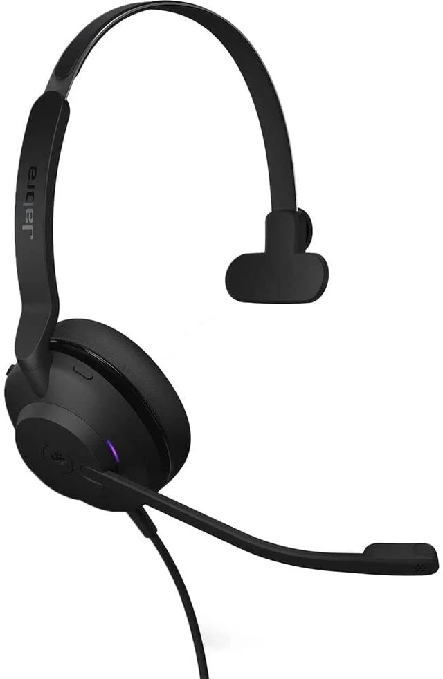 Alt view image 2 of 5 - Jabra Evolve 30 II USB-C MS Mono Wired Headset