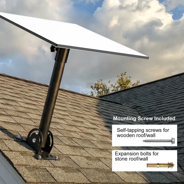 Alt view image 4 of 5 - MOSECYOU Starlink Gen3 Mount Bracket Kits, Dish Quick Removal Design