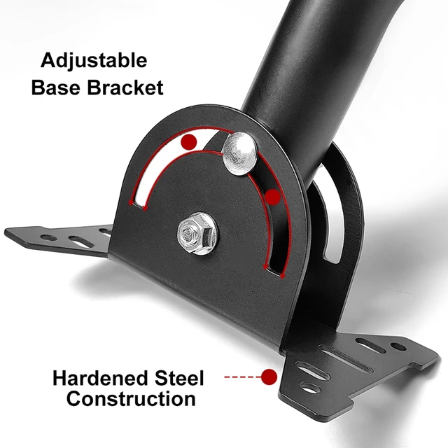 Alt view image 3 of 5 - MOSECYOU Starlink Gen3 Mount Bracket Kits, Dish Quick Removal Design
