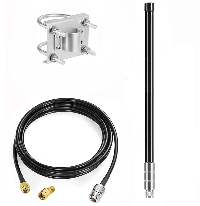 Main image of 10dBi Outdoor 4G LTE Long Range Cellular Trail Camera Antenna with 16.4ft Cable for Spypoint LM2 Flex Link Micro Link EVO Stealth Cam Tactacam Reveal X PRO Gen Series Muddy Reolink Trail Camera