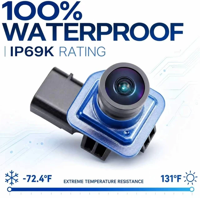 Alt view image 5 of 5 - No. CL3Z-19G490-D Rear View Backup Reverse Parking Camera/Rear View Camera
