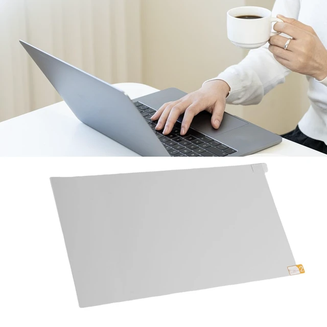 Alt view image 4 of 5 - Diyeeni 24 Inch Computer Privacy Screen for 16:9 Aspect Ratio Widescreen Monitor, Eye Protection Anti Blue Light Computer Monitor Privacy Filter, Removable, Anti - Scratch