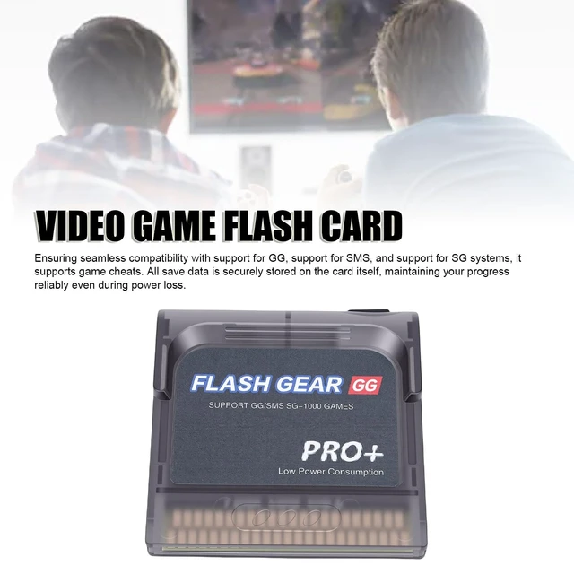 Alt view image 2 of 5 - GOWENIC Flash Memory Card, 600 in 1 Game with Built in 4GB Memory, Support for GG Game Gear Console SMS SG Systems