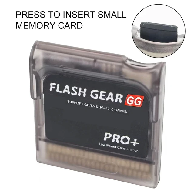 Alt view image 3 of 5 - GOWENIC Flash Memory Card, 600 in 1 Game with Built in 4GB Memory, Support for GG Game Gear Console SMS SG Systems
