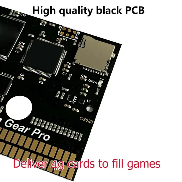 Alt view image 4 of 5 - GOWENIC Flash Memory Card, 600 in 1 Game with Built in 4GB Memory, Support for GG Game Gear Console SMS SG Systems