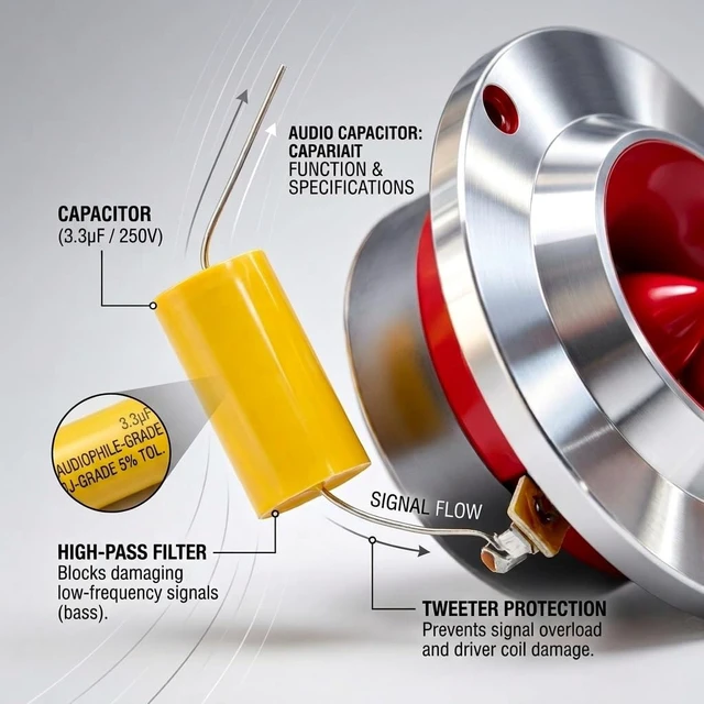 Alt view image 5 of 5 - 3.7 Inch Tweeters For Car Audio, 600W Titanium Bullet Super Tweeter 4 Ohm