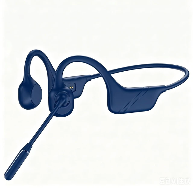 Main image of Meetings Open-Ear Headphones with Rotatable Noise-Canceling Boom Mic, Bone Conduction Bluetooth 5.4 Headphones with One-Touch Mute&Magnetic Charging for All-Day Use,Perfect for Driving Learning