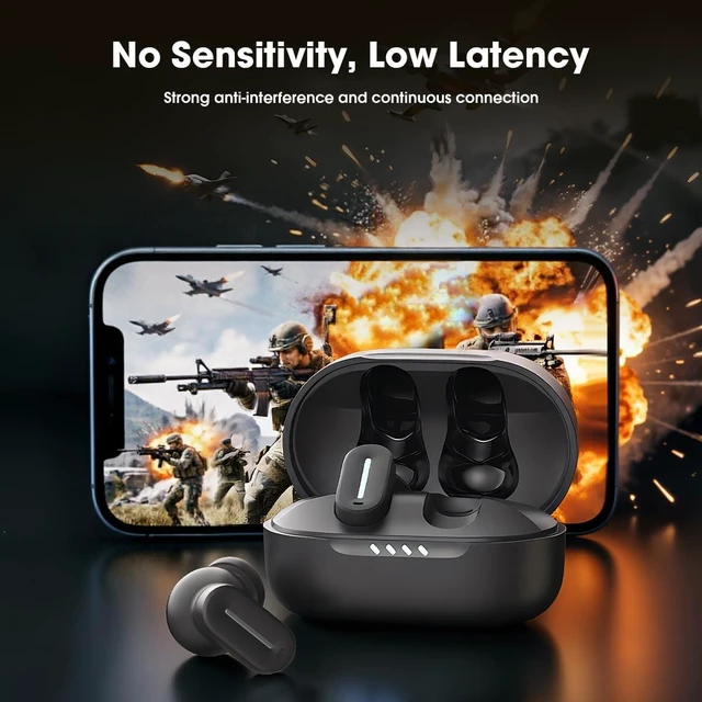 Alt view image 5 of 5 - Rulbovs Earbuds Wireless Bluetooth 6.0 Headphones, IPX5 Waterproof