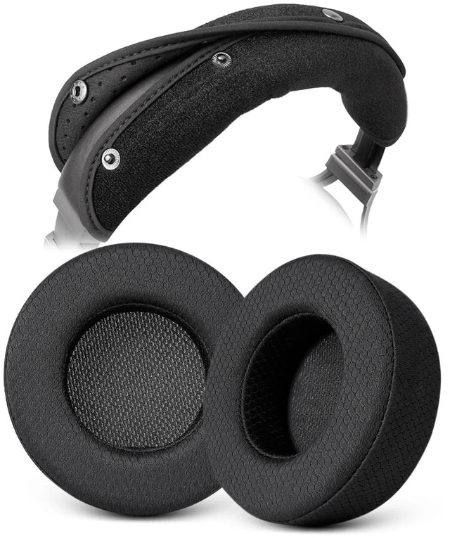 Main image of Replacement Ear Pads Cushion and Headband Cover for Corsair Virtuoso RGB Wireless SE XT Gaming Headset, Headphones Protector, Easy Installation, Premium Material & Black