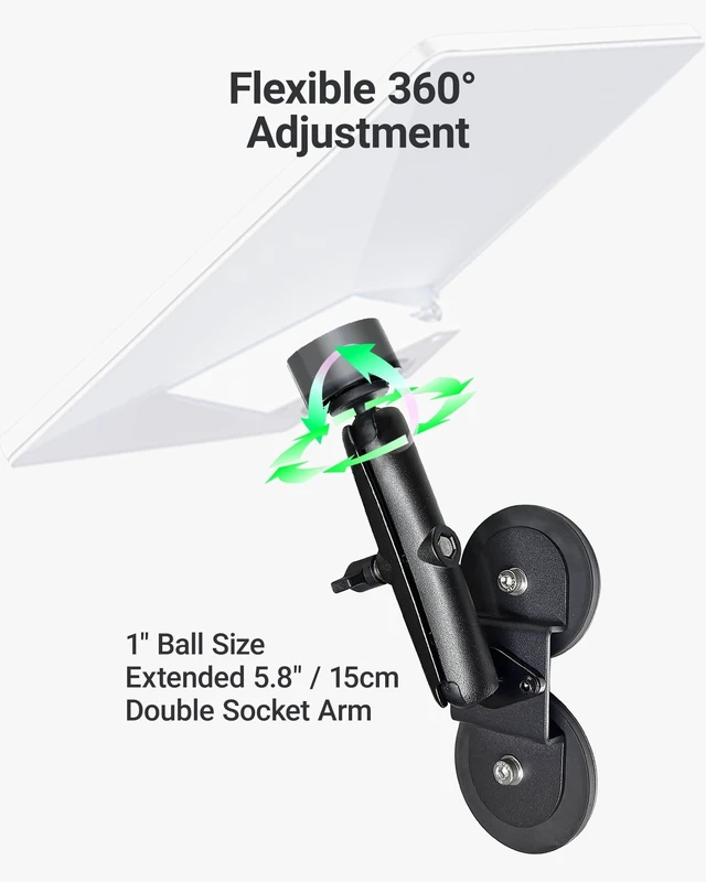 Alt view image 3 of 5 - for Starlink Mini Magnetic Mount with Adapter (Grab-and-Go for Campsite)