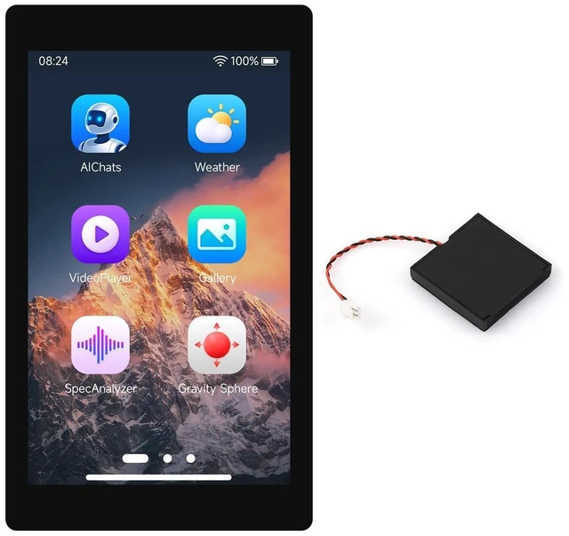 Main image of Waveshare ESP32-P4-WIFI6 4.3inch Development Board, 480 800 Resolution, 5-Point Touch, Onboard Audio codec chip, Supports Wi-Fi 6 and BLE 5