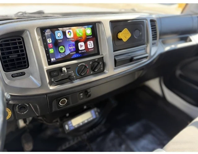 Main image of 7" Double Din Car Stereo for 2010-2020 Hino Truck 258 268 Radio Upgrade with Backup Camera 2+32G Touch Screen Radio Hino 258 Bluetooth Head Unit with Wireless Carplay Auto Android GPS FM RDS