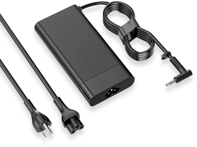 Main image of Replacement for HP 150W Laptop Charger; Compatible with ZBook Studio 15 16 17 15U 15V G3 G4 G5 G6 G7 G8 G9 Victus 15 17 OMEN 15 17 Pavilion Gaming Blue Tip AC Adapter Power Supply Cord