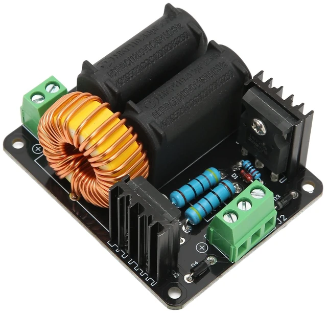 Main image of ZVS Module, Heating Power Supply Module Flyback Driver, High Voltage Power Supply Module with Coil for DIY Player