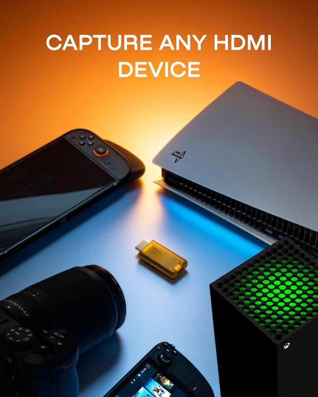 Alt view image 2 of 5 - GENKI ShadowCast 3 Pro 4K60 Capture Card HDMI Passthrough USB-C