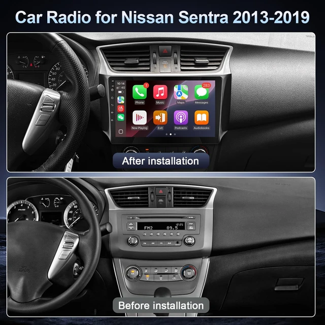 Alt view image 2 of 5 - Leadfan Fast Boot Linux Car Stereo for Nissan Sentra (Non JBL) 2013-2019