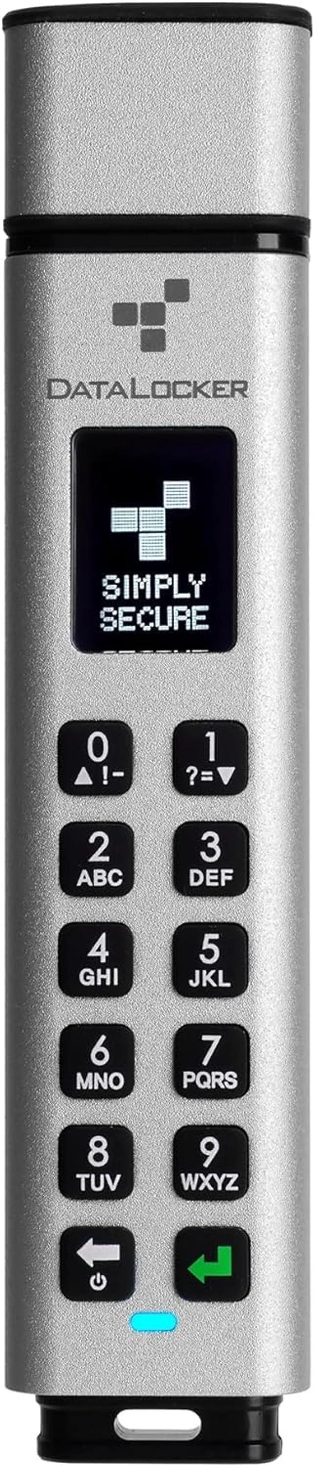 Main image of DataLocker Sentry K350 128GB Encrypted USB Drive FIPS 140-3 Validated, AES 256-bit, IP68, TAA Compliant, MIL-Std 810G, OS Independent, USB-A