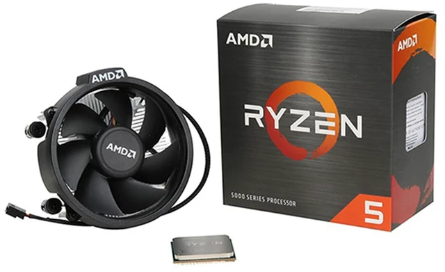Alt view image 3 of 5 - MICRO CENTER AMD 5500 Processor with ASRock B550M-C WiFi MATX Motherboard