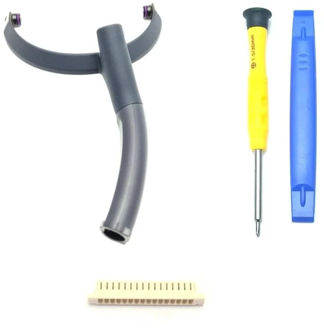 Main image of Shenligod WH-1000 XM5 Headband Hanger Bracket, Swivel Hinge with 16-Pin Jack Plug, Replacement Parts for Sony WH-1000XM5 Headphones (Blue-Left)