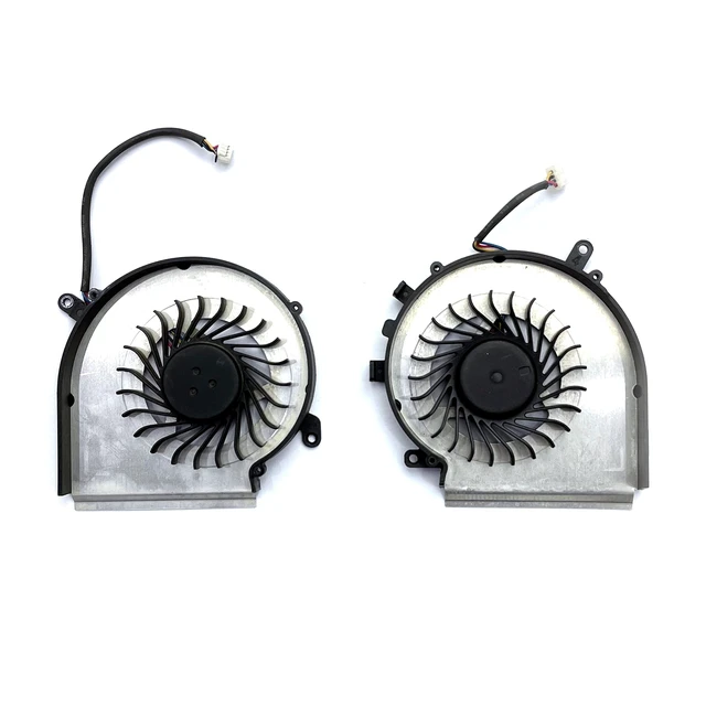Alt view image 2 of 4 - BestParts Genuine CPU+GPU Cooling Fan Replacement for MSi GE62VR GE62VE GP62VR GP62MVR GV62 GL62M GL62VR PE62VR PE62VM MS-16JB 4 Pin Version PAAD06015SL N402 N403 N366 N371