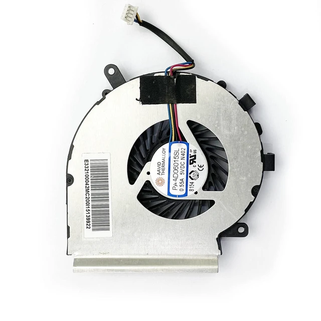 Alt view image 4 of 4 - BestParts Genuine CPU+GPU Cooling Fan Replacement for MSi GE62VR GE62VE GP62VR GP62MVR GV62 GL62M GL62VR PE62VR PE62VM MS-16JB 4 Pin Version PAAD06015SL N402 N403 N366 N371