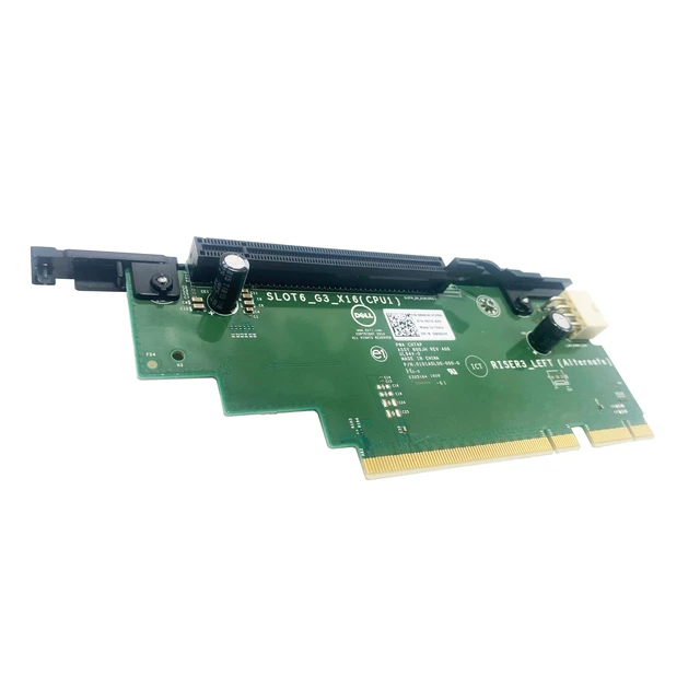 Alt view image 4 of 4 - Riser 3 Card & 6+8 pin GPU Cable Compatible with Dell PowerEdge R730 R730xd