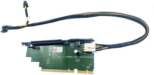 Main image of Riser 3 Card & 6+8 pin GPU Cable Compatible with Dell PowerEdge R730 R730xd