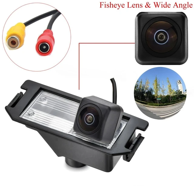 Alt view image 2 of 5 - AHD1080P Backup Camera for Hyundai Elantra i30 Coupe S3/Tuscani/Tiburon Genesis Veloster Kia Soul Chevrolet Chevy Cruze, License Plate Light Replacement, Night Vision, Wide Angle, HD, IP69
