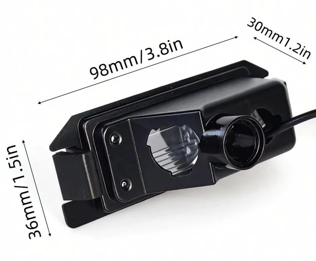 Alt view image 3 of 5 - AHD1080P Backup Camera for Hyundai Elantra i30 Coupe S3/Tuscani/Tiburon Genesis Veloster Kia Soul Chevrolet Chevy Cruze, License Plate Light Replacement, Night Vision, Wide Angle, HD, IP69