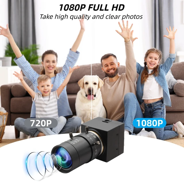 Alt view image 2 of 5 - MMlove 1080P USB Camera,Full HD 10X Optical Zoom,0.01Lux Low Light Webcam