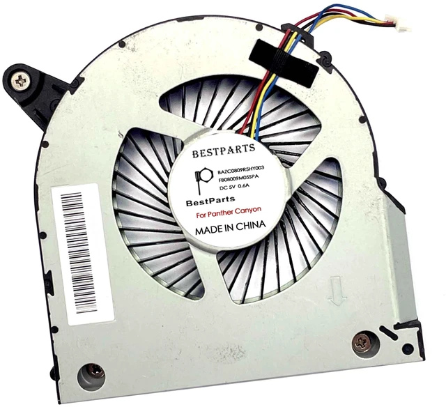 Alt view image 3 of 4 - BestParts New CPU Fan Cooling Fan Replacement for Intel NUC 11 Porformance Mini PC (Panther Canyon), NUC11PAQ, P/N: FB08009M05SPA