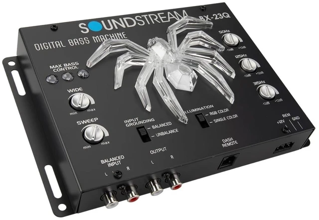 Main image of SOUNDSTREAM BX-23Q Bass Processor, Digital Car Audio Sub Booster
