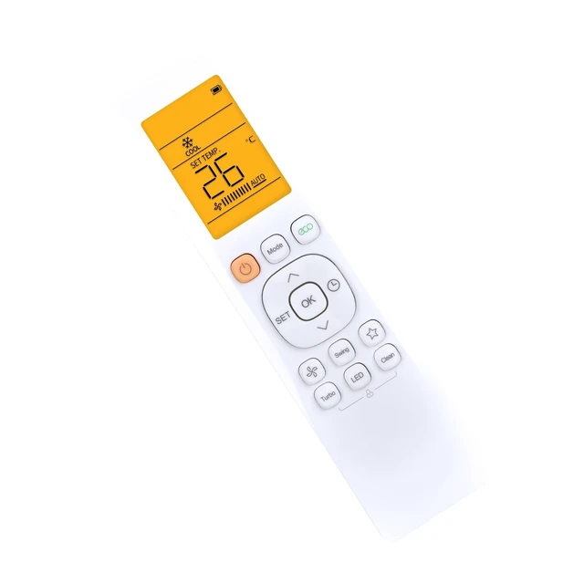 Alt view image 3 of 4 - Remote Control for Senville LETO Series Air Conditioner SENL-09CD-16