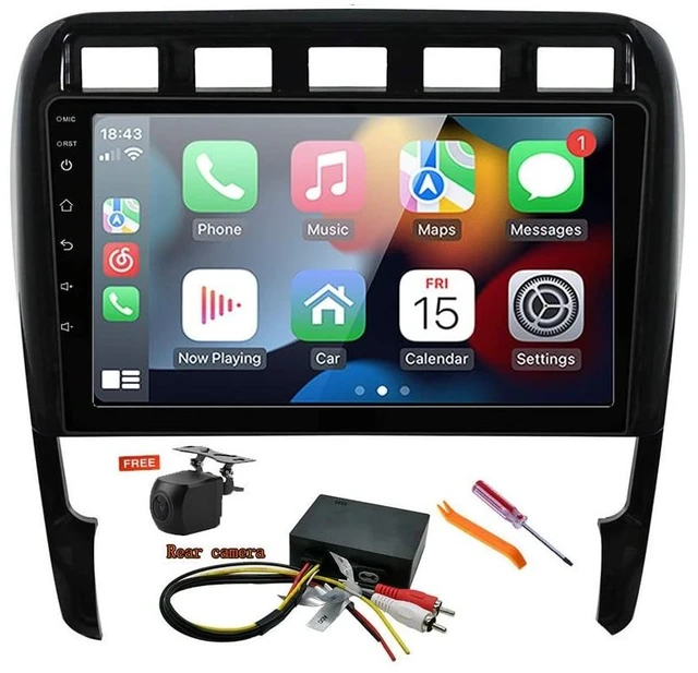 Main image of XISEDO for Porsche Cayenne (2003-2010) Android 10 Car Stereo Head Unit in Dash Car Radio GPS Navigation 9 Inch 2.5D Touchscreen (with Fiber Optic decoder)