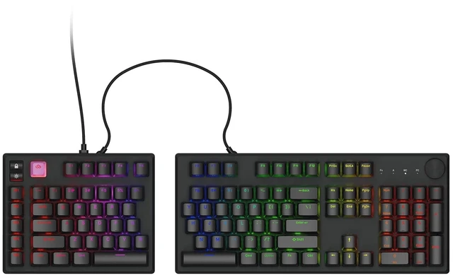 Main image of Cloud Nine ErgoPRO Full-Size Mechanical Split Ergonomic Keyboard for Mac