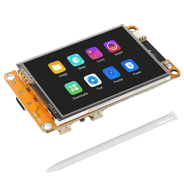 Alt view image 3 of 5 - AOICRIE 2pcs 2.4" inch ESP32 Display ESP32 Development Board ESP32-2432S028R WiFi Bluetooth Resistive Touch Screen ILI9341 Driver 240X320 Smart Display TFT LCD Module
